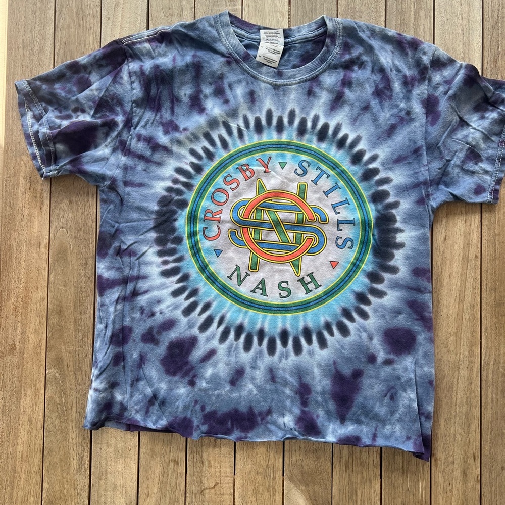 Crosby Stills Nash T-Shirt Tye Dye